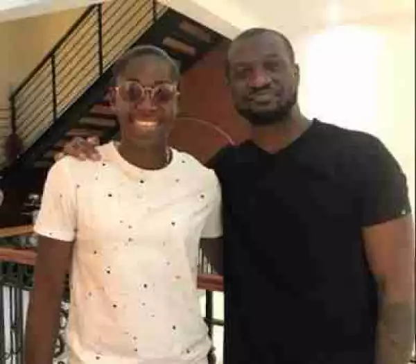 After Visiting Paul, Asisat Also Stops By At Peter Okoye